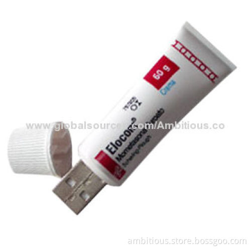 Toothpaste shape USB flash drive, CE, RoHS certified